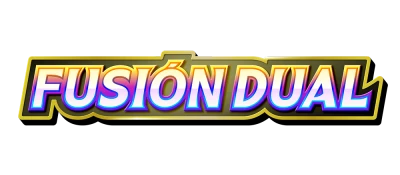 Logo de la expansión Fusión Dual del Trading Card Game Pocket